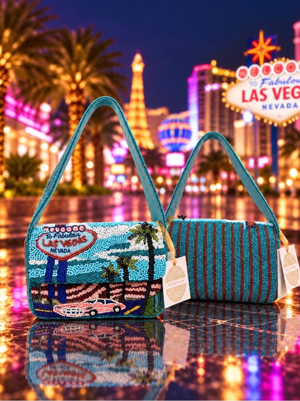 Gorgeous Las Vegas Beaded Bag